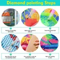 Peinture diamant fille horreur anime 20 à 70 cm – 2