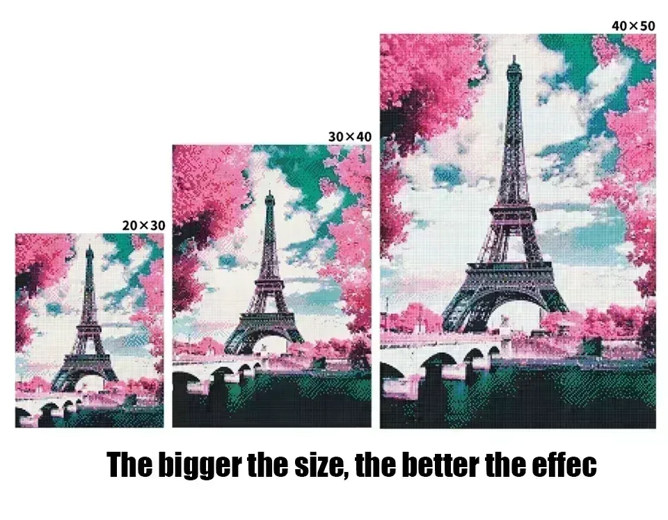 Peinture diamant fille horreur anime 20 à 70 cm