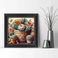 Peinture diamant fleur 20 à 50 cm – 3