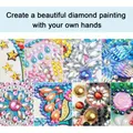 Peinture diamant fleur cristal 30x30 cm – 6
