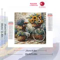 Peinture diamant fleur marguerite 20 à 50 cm – 2