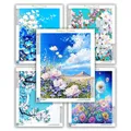 Peinture diamant fleurs 20x30 à 40x50 cm – 1