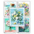 Peinture diamant fleurs 20x30 à 40x50 cm – 1