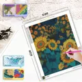 Peinture diamant fleurs 20x30 à 40x50 cm – 2