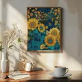 Peinture diamant fleurs 20x30 à 40x50 cm – 3
