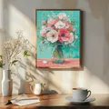 Peinture diamant fleurs 20x30 à 40x50 cm – 3