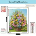 Peinture diamant fleurs 20x30 à 40x50 cm – 4