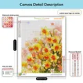 Peinture diamant floral 20 à 50 cm – 4