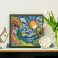 Peinture diamant forêt 30x30 cm – 4