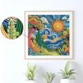 Peinture diamant forêt 30x30 cm – 5