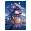 Peinture diamant Fuji Sakura 20x30 à 40x50 cm – Couleur WE3416