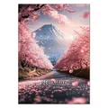 Peinture diamant Fuji Sakura 20x30 à 40x50 cm – Couleur WE3428
