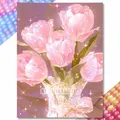 Peinture diamant gâteaux aliments carré rond 20x30cm à 40x50cm – Couleur WE3730