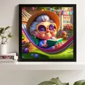 Peinture diamant grand-mère 20x20 à 60x60 cm – 3