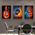 Peinture diamant guitare 20x30 à 40x50 cm – 2
