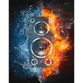 Peinture diamant guitare 20x30 à 40x50 cm – Couleur FX6148