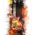 Peinture diamant guitare 20x30 à 40x50 cm – Couleur FX6153