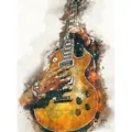 Peinture diamant guitare 20x30 à 40x50 cm – Couleur FX6154