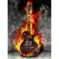 Peinture diamant guitare 20x30 à 40x50 cm – Couleur FX6158