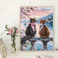 Peinture diamant hortensia bouquet 20 à 50 cm – 3
