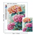Peinture diamant hortensia bouquet 20 à 50 cm – 4