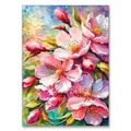 Peinture diamant hortensia bouquet 20 à 50 cm – Couleur KEP-738U