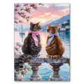 Peinture diamant hortensia bouquet 20 à 50 cm – Couleur KEP-741U