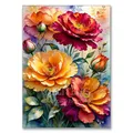Peinture diamant hortensia bouquet 20 à 50 cm – Couleur KEP-742U