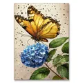Peinture diamant hortensia bouquet 20 à 50 cm – Couleur KEP-743U