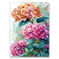 Peinture diamant hortensia bouquet 20 à 50 cm – Couleur KEP-745U
