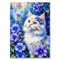 Peinture diamant hortensia bouquet 20 à 50 cm – Couleur KEP-748U