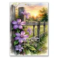 Peinture diamant hortensia bouquet 20 à 50 cm – Couleur KEP-751U