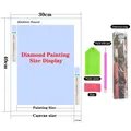 Peinture diamant Jésus 20 à 50 cm ronde ou carrée – 6