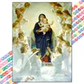 Peinture diamant Jésus 20 à 50 cm ronde ou carrée – Couleur XBG-1408
