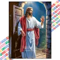 Peinture diamant Jésus 20 à 50 cm ronde ou carrée – Couleur XBG-1410