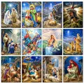 Peinture diamant Jésus né 26 à 50 cm – 1