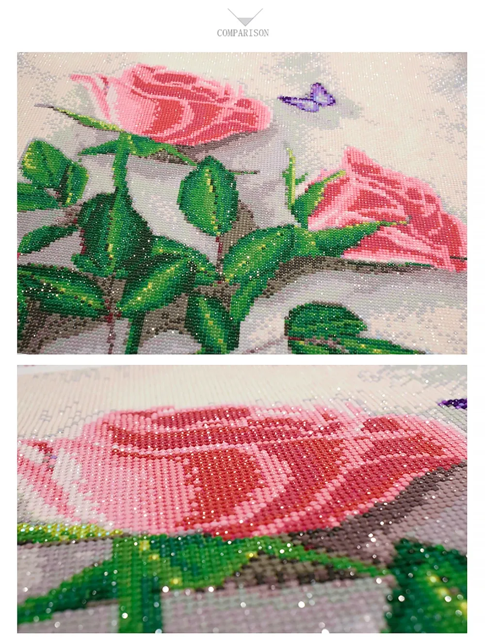 Peinture diamant Jésus né 26 à 50 cm