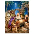 Peinture diamant Jésus né 26 à 50 cm – Couleur VET1778