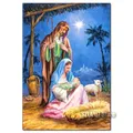 Peinture diamant Jésus né 26 à 50 cm – Couleur VET1783