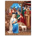 Peinture diamant Jésus né 26 à 50 cm – Couleur VET1785