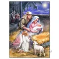 Peinture diamant Jésus né 26 à 50 cm – Couleur VET1790