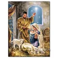 Peinture diamant Jésus né 26 à 50 cm – Couleur VET1793