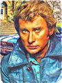 Peinture diamant Johnny Hallyday 30 à 70 cm – Couleur HXP203-10