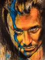 Peinture diamant Johnny Hallyday 30 à 70 cm – Couleur HXP203-11