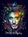 Peinture diamant Johnny Hallyday 30 à 70 cm – Couleur HXP203-18