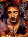 Peinture diamant Johnny Hallyday 30 à 70 cm – Couleur HXP203-19