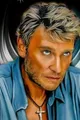 Peinture diamant Johnny Hallyday 30 à 70 cm – Couleur HXP203-7