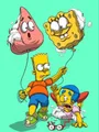 Peinture diamant Les Simpsons 20 à 70 cm – Couleur Chocolat (21)