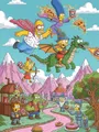 Peinture diamant Les Simpsons 20 à 70 cm – Couleur Gris clair (06)