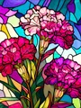 Peinture diamant lilas lotus rose 20 à 60 cm – Couleur 2128